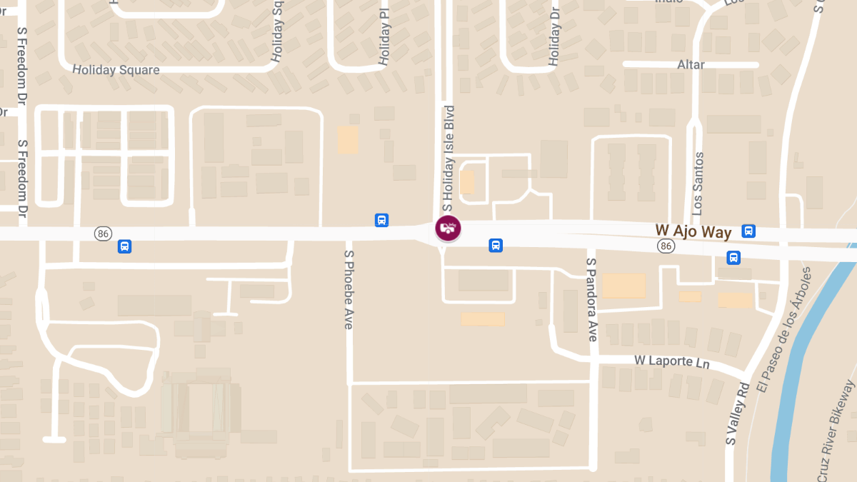 Injury Crash at Ajo Way and Holiday Isle Blvd