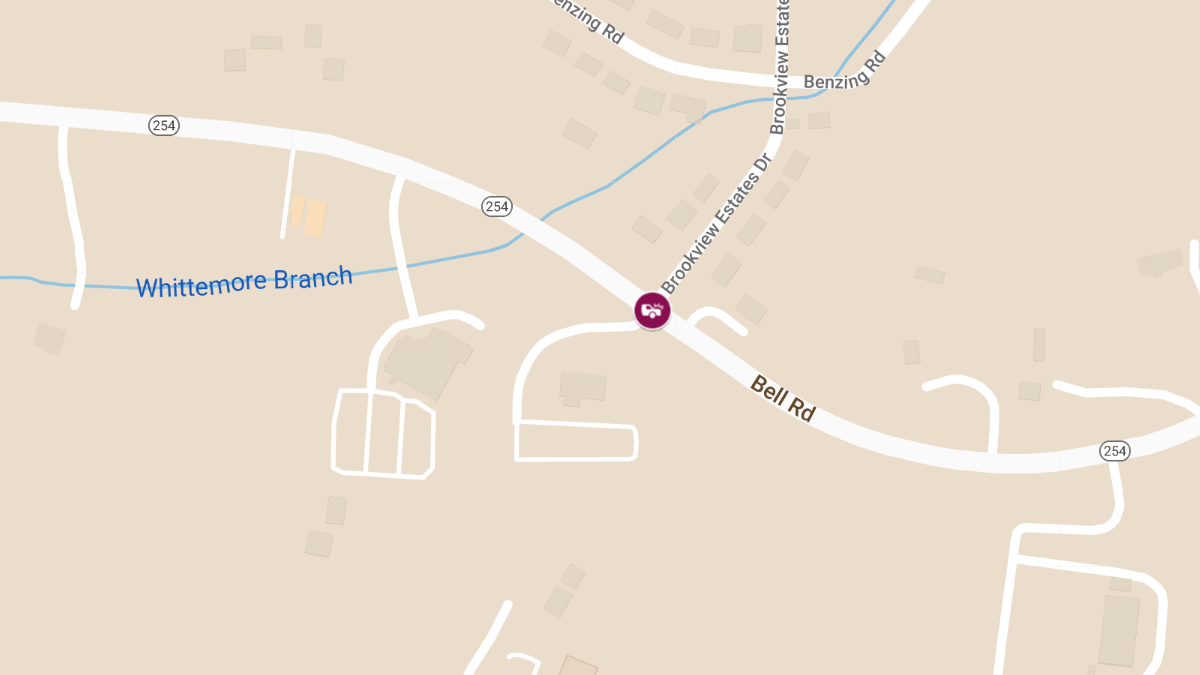Injury Crash at Bell Rd and Brookview Ests Dr