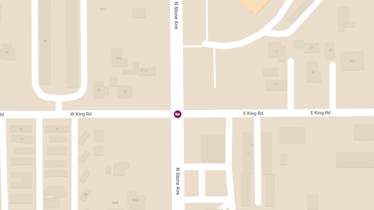 Injury Crash at E King Rd and N Stone Ave