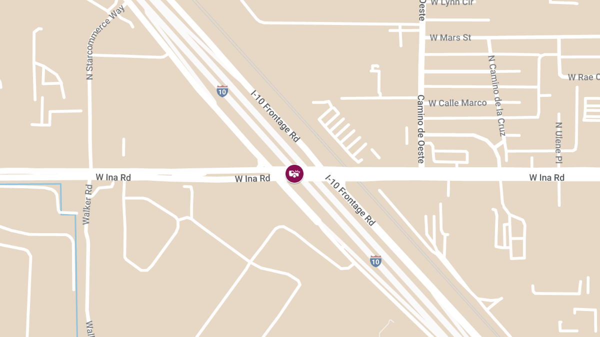 Injury Crash at Ina Rd and I-10 Overpass