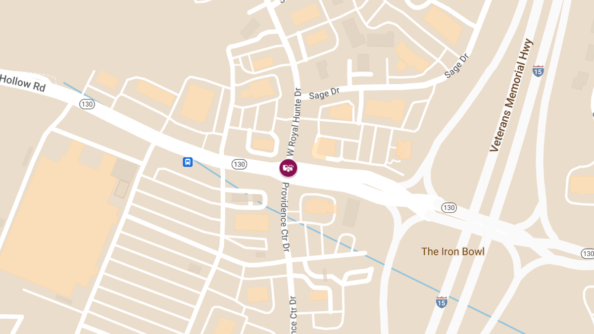 Injury Crash at Providence Center Dr & Cross Hollow Rd