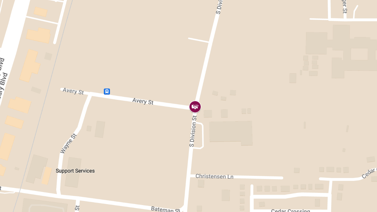 Injury Crash at S. Division St