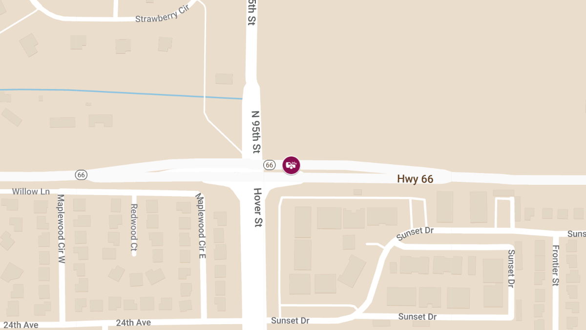 Injury Crash on Colo. 66 near Hover St