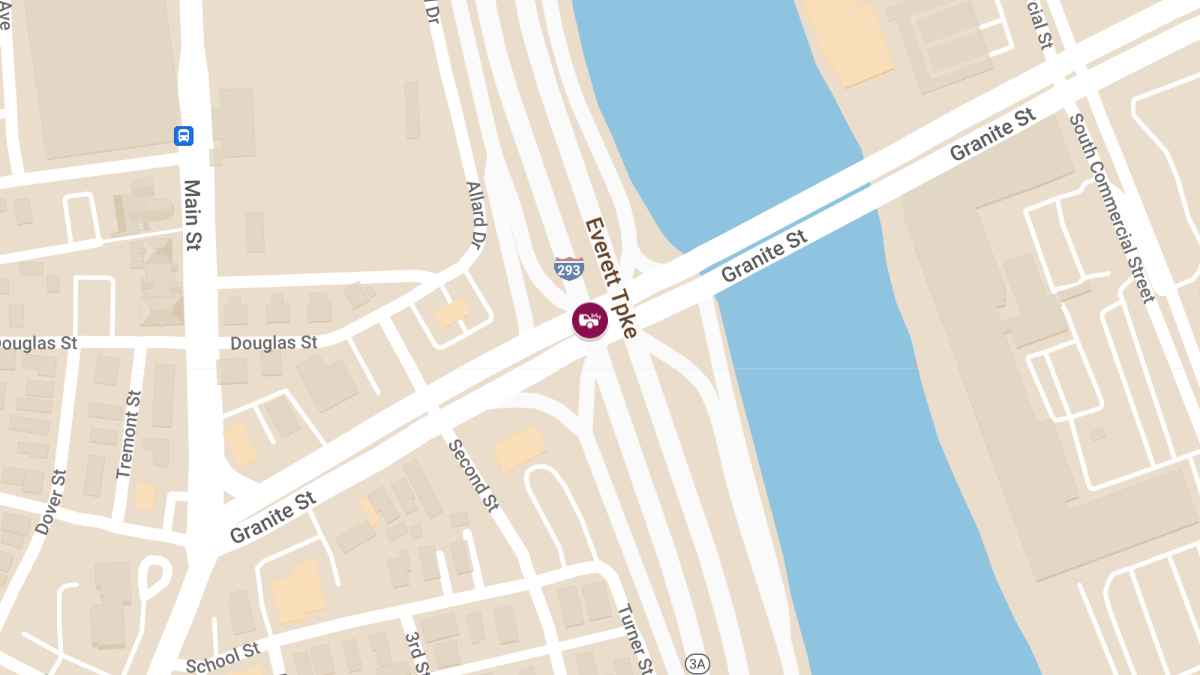Injury in Crash at Granite StΒ 293 S On Ramp