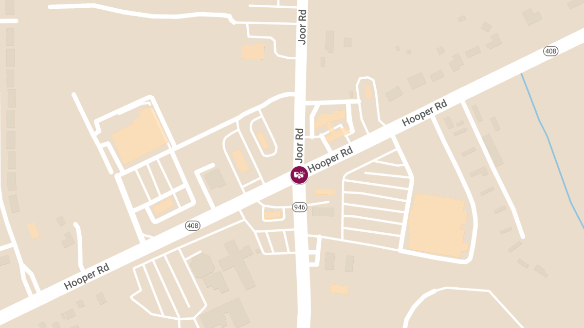 Injury in Crash at Hooper Rd EB and Joor Rd