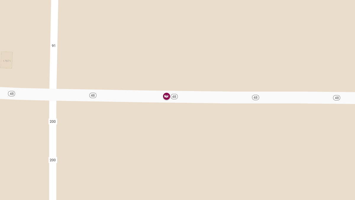 Injury in Two-Vehicle Crash on MO-48 near Rt M