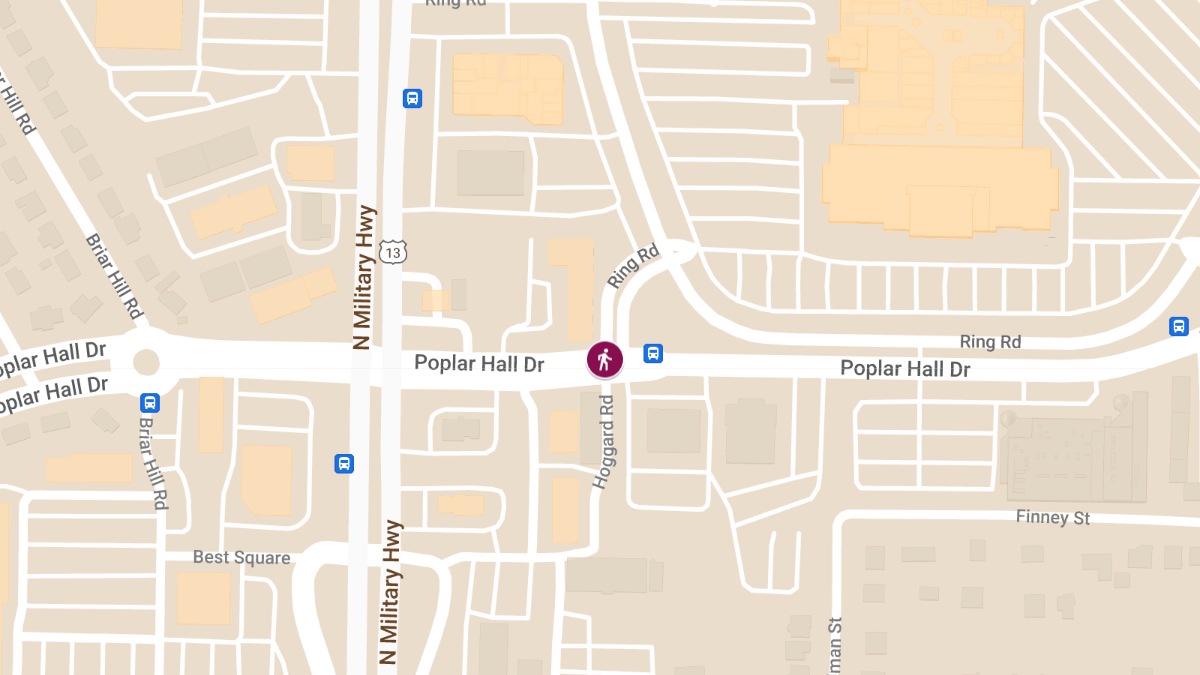 Man Injured After Being Struck by Dirt Bike on Poplar Hall Drive