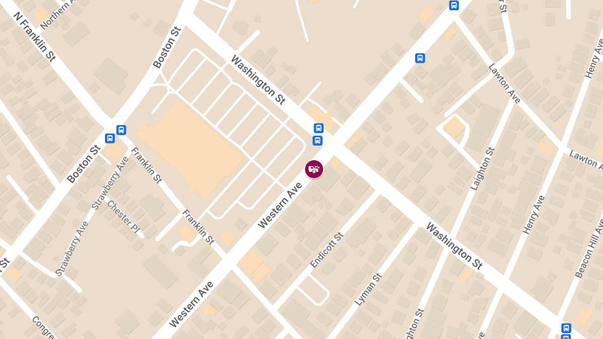 Moped and Vehicle Collision on Western Ave