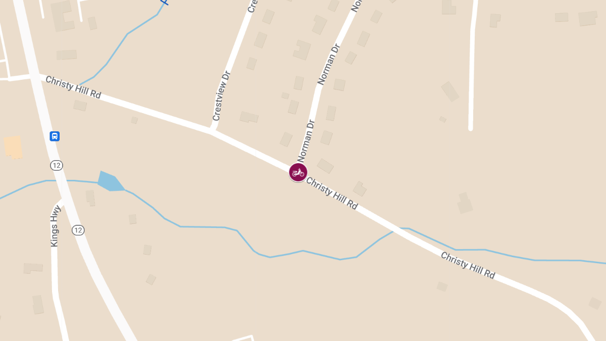 Motor Vehicle Accident Involving Car and Moped on Christy Hill Rd