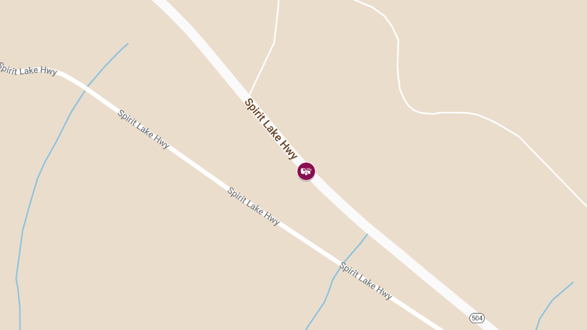 Motor Vehicle Accident at 4700 Block Spirit Lake Hwy