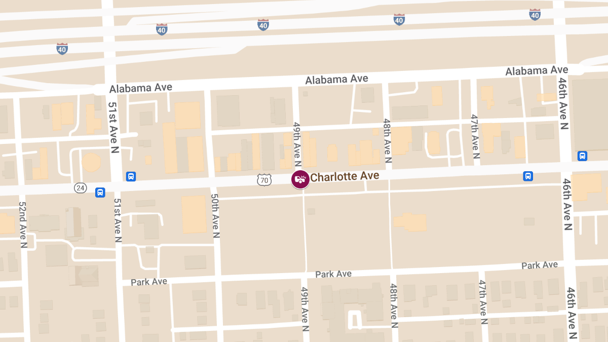Motor Vehicle Accident  at 5206 Charlotte Ave Leads to Injuries 