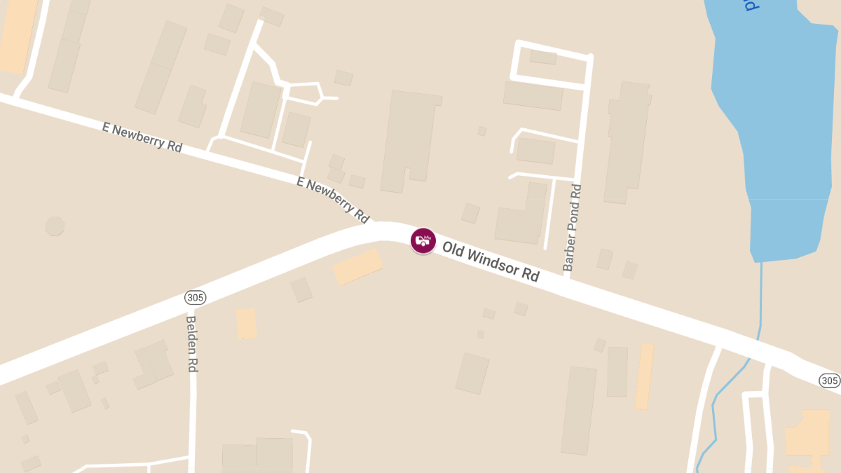 Motor Vehicle Accident at 77 Old Windsor Rd at the Town Line