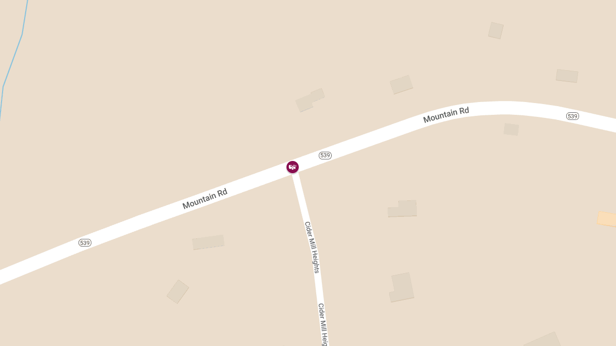 Motor Vehicle Accident at Cider Mill Heights and Mountain Rd