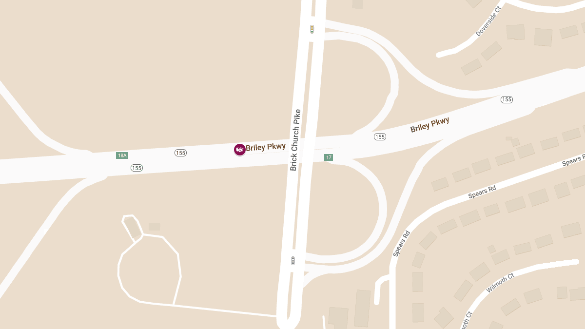 Motor Vehicle Accident at Exit 18a Briley E Results in Injuries
