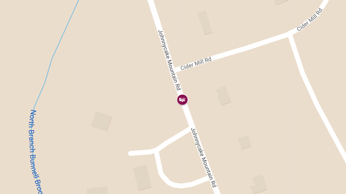 Motor Vehicle Accident at Johnnycake Mountain Rd and Cider Mill Rd