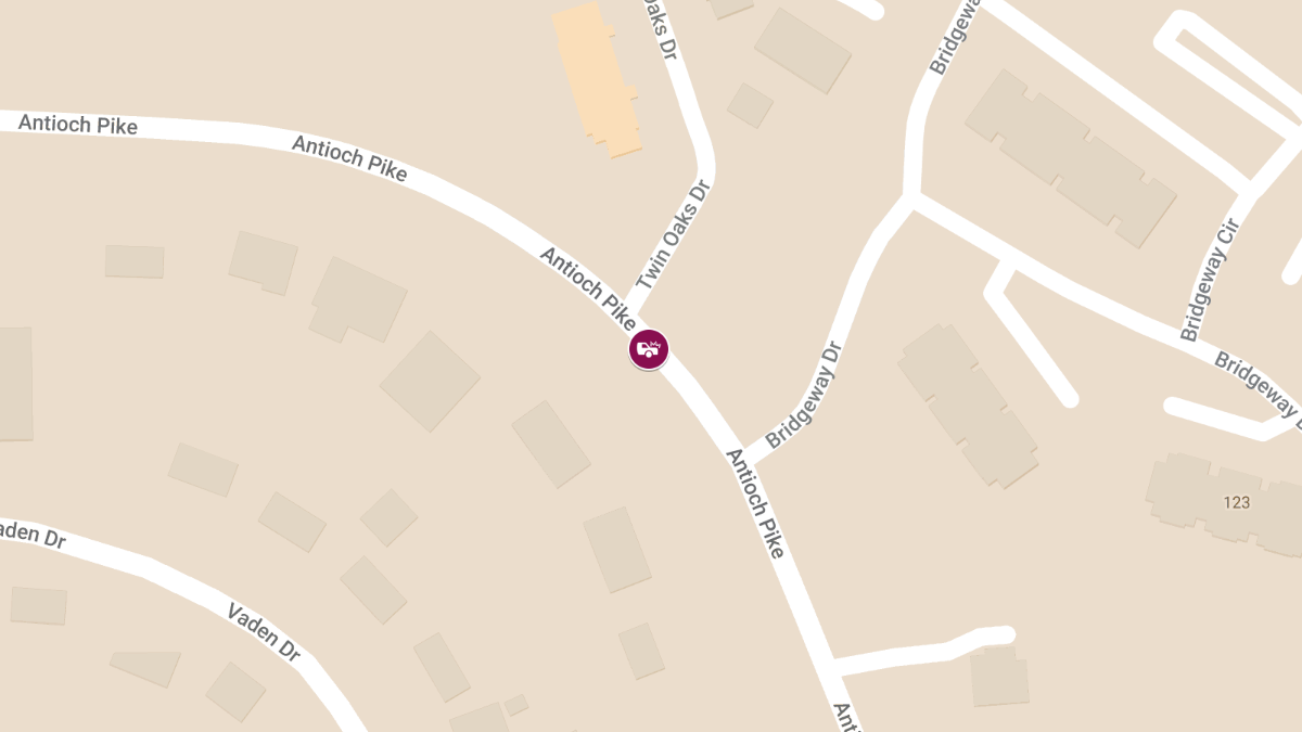 Motor Vehicle Accident with Injuries at 95 Antioch Pike