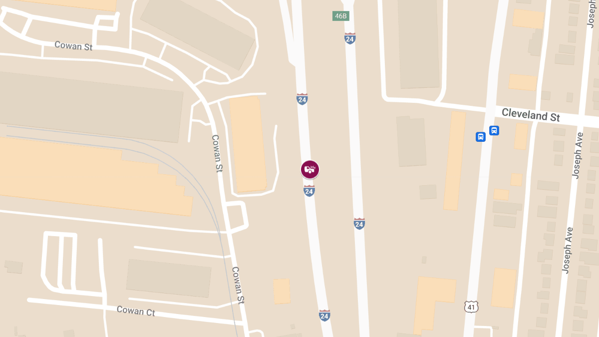 Motor Vehicle Accident with Injuries at Exit 56 I-24 E
