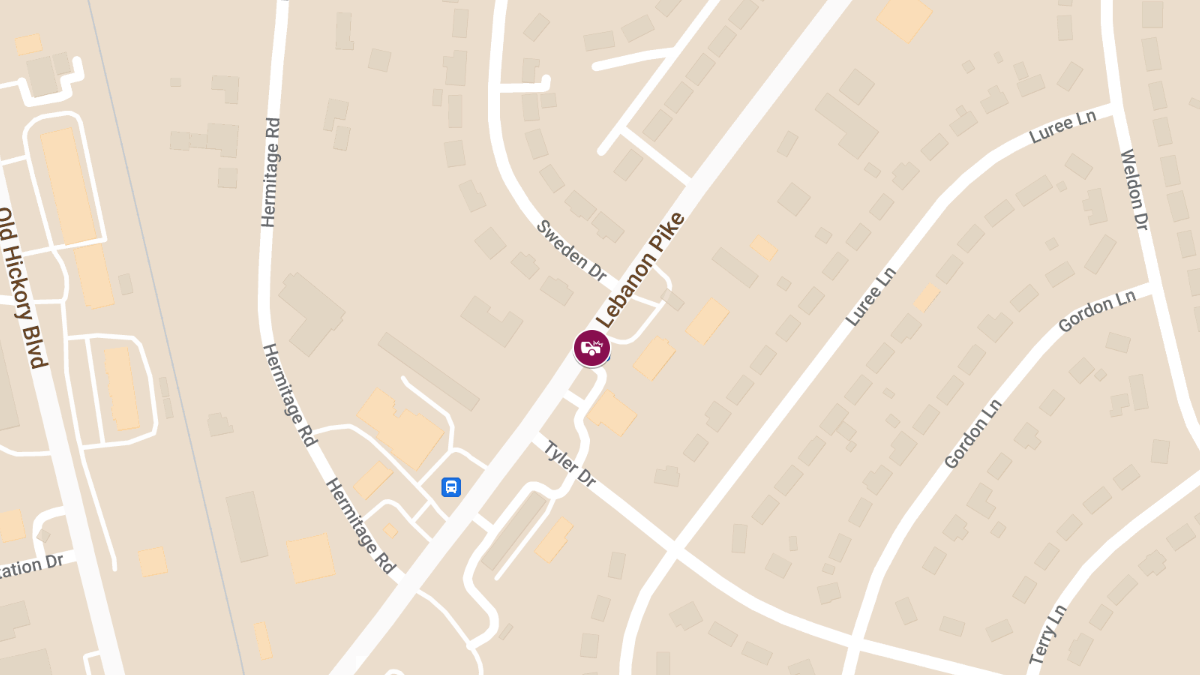 Motor Vehicle Accident with Injuries at Lebanon Pike and Sweden Dr