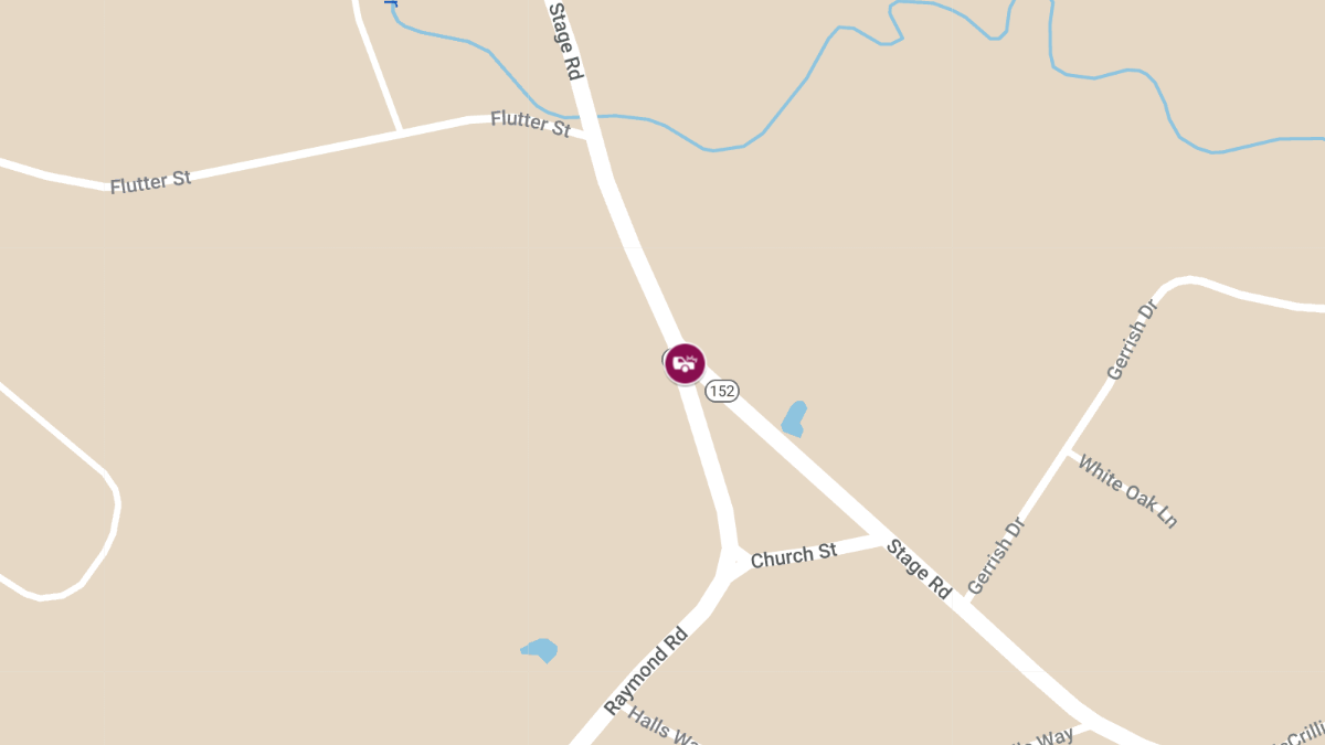 Motor Vehicle Accident with Injuries at Raymond Rd and Stage Rd