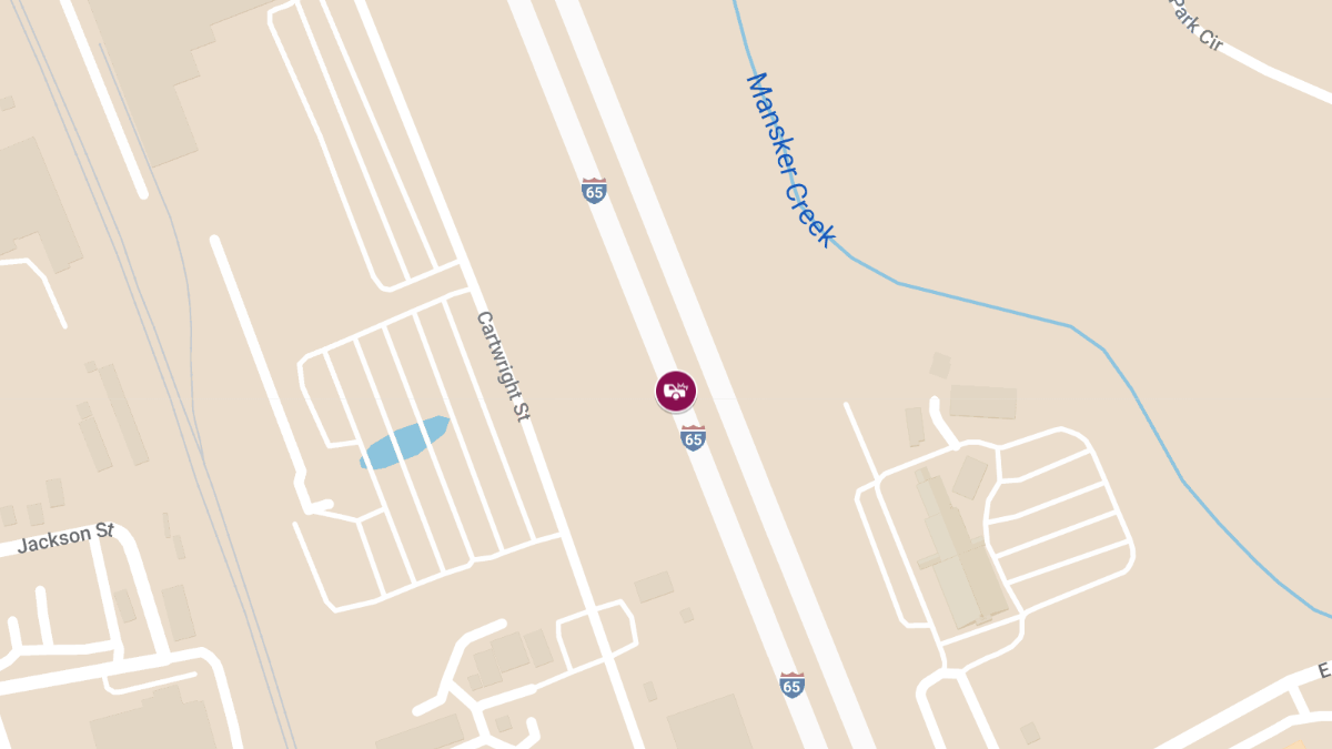 Motor Vehicle Accident with Injuries on I-65 S