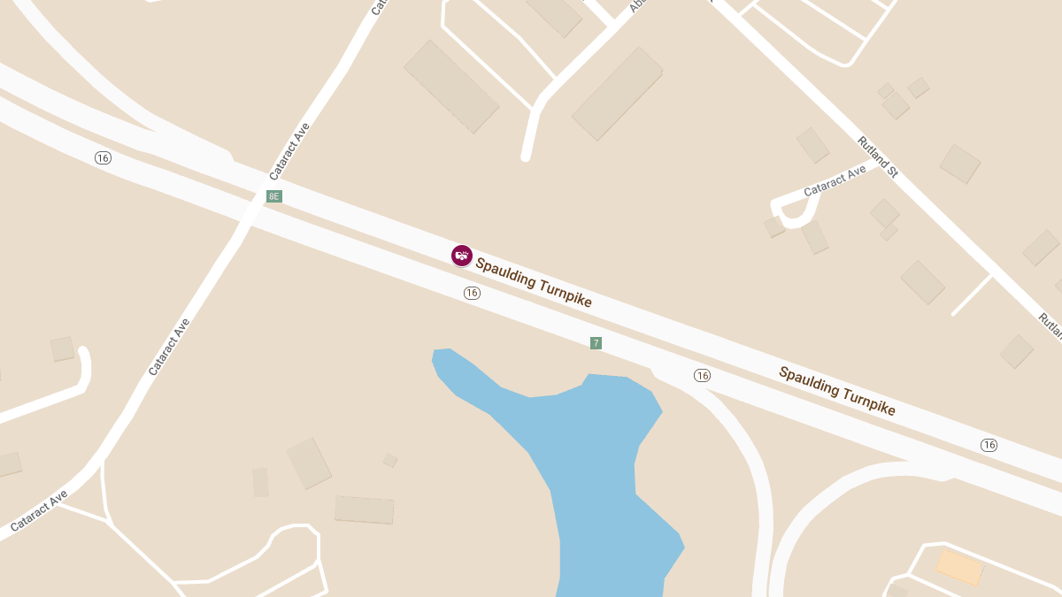 Motor Vehicle Accident with injuries on Spaulding Turnpike (Rte 16) NB at Exit 7