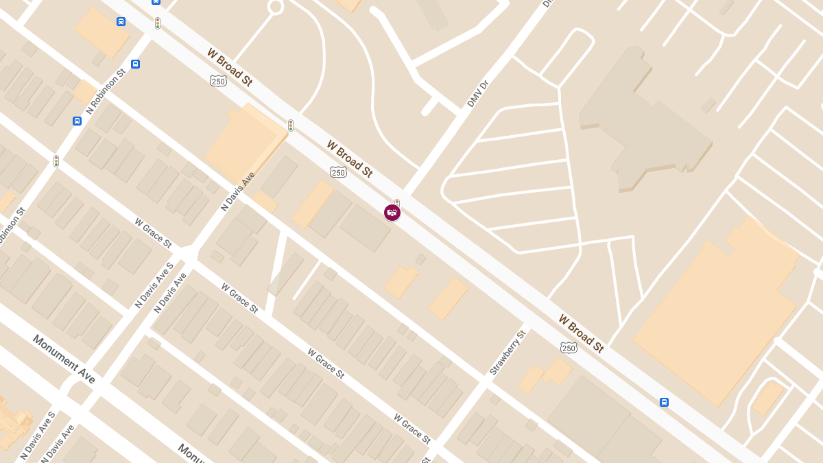 Motor Vehicle Collision With Injuries at DMV Dr & W Broad St