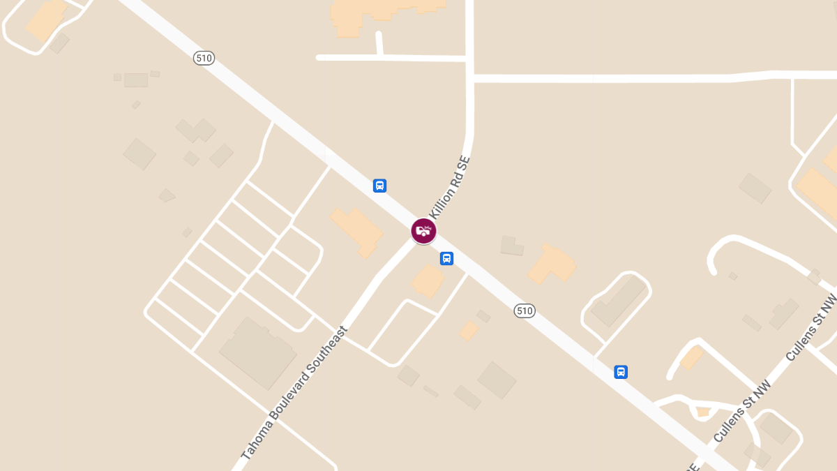 Motor Vehicle Collision at Yelm Ave W & Killion Rd SE