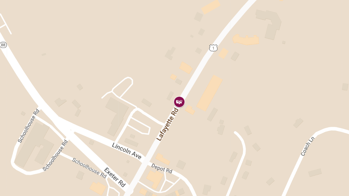 Motor Vehicle Collision with Injuries at 96 Lafayette Rd (Rte 1)