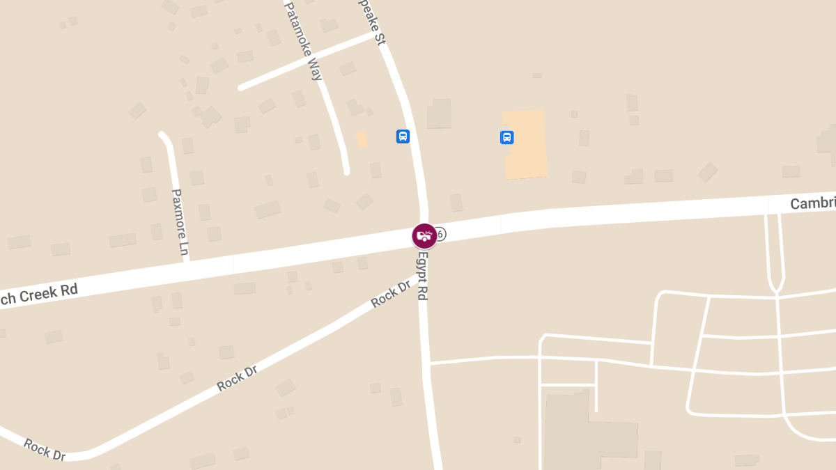 Motor Vehicle Crash at Chesapeake St and Egypt Rd