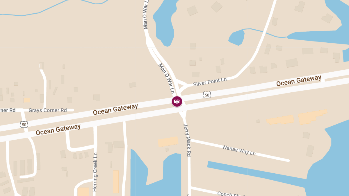 Motor Vehicle Crash at Rt 50 & Jerry Mack Rd