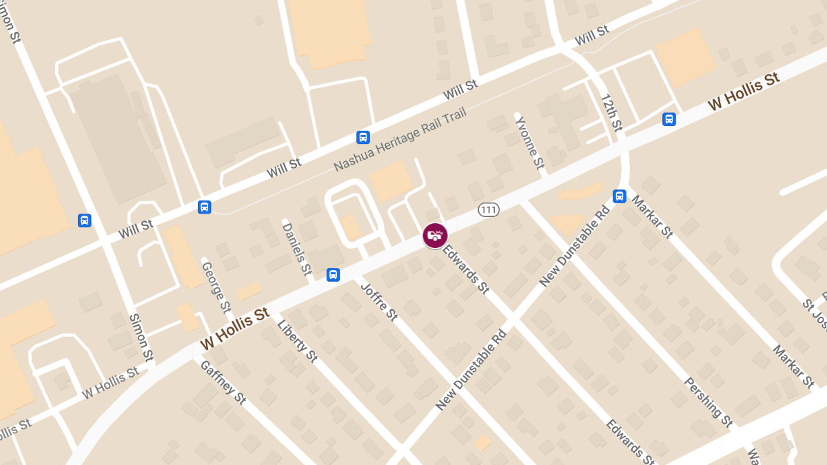 Motor Vehicle Crash at W Hollis St (Rte 111) IAO Edwards St causes Injuries