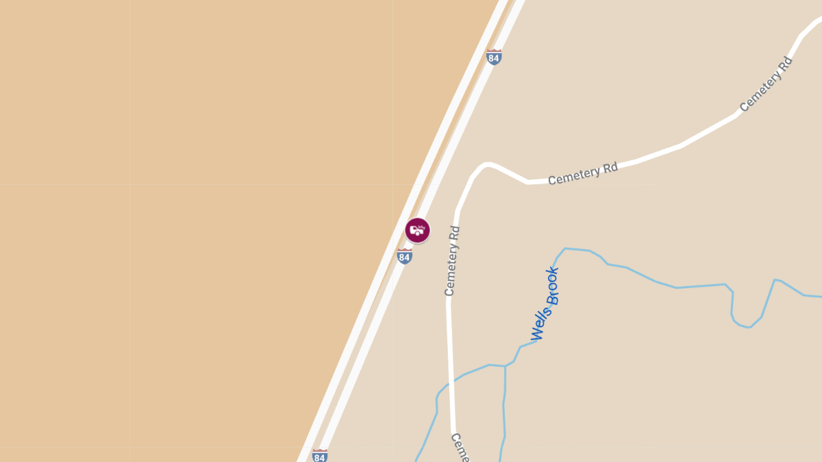 Motor Vehicle Crash on Interstate 84 East near Exit 73