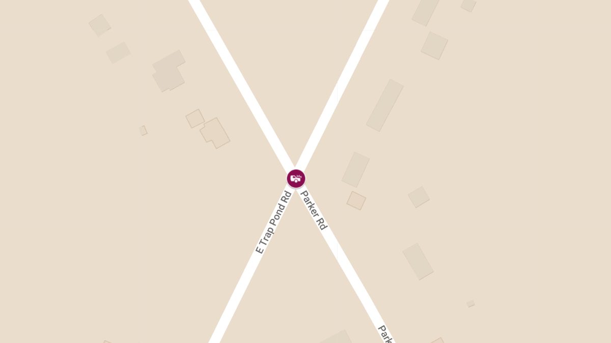 Motor Vehicle Crash with Entrapment at E. Trap Pond Rd & Little St