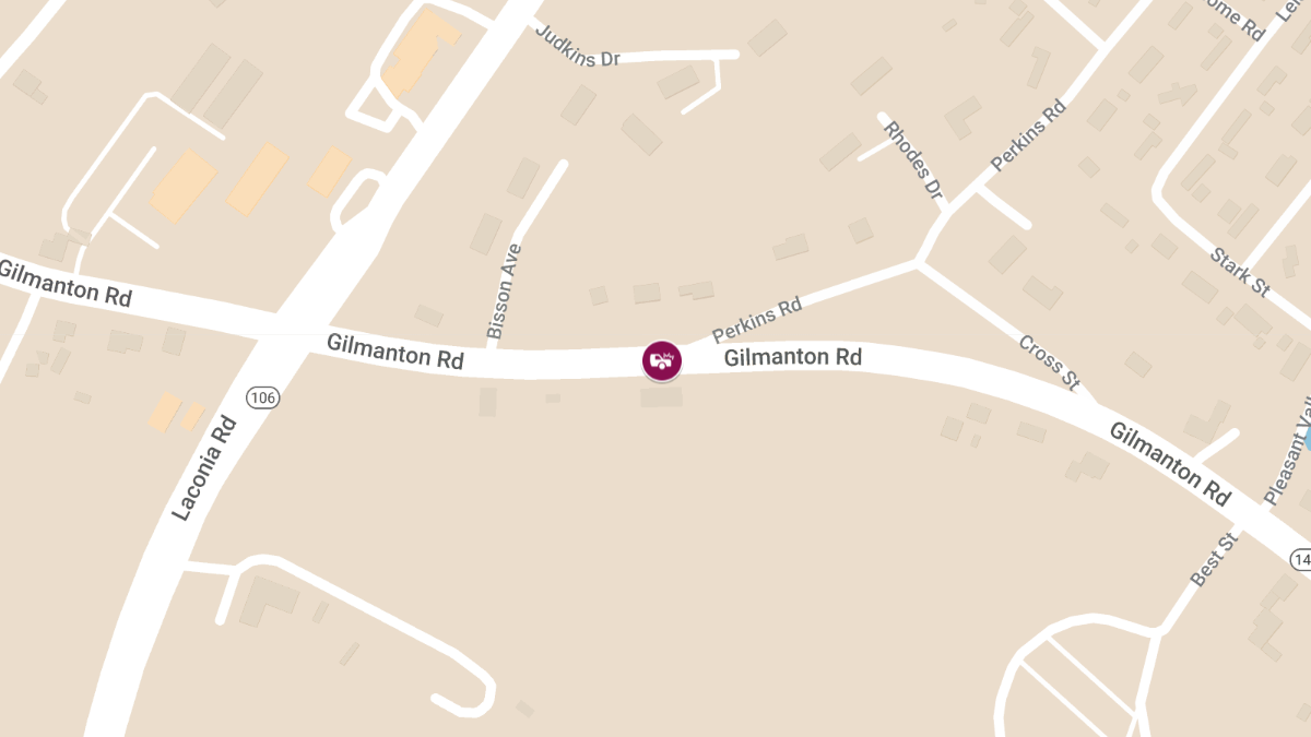 Motor Vehicle Crash with Injuries at Gilmanton Rd and Perkins Rd
