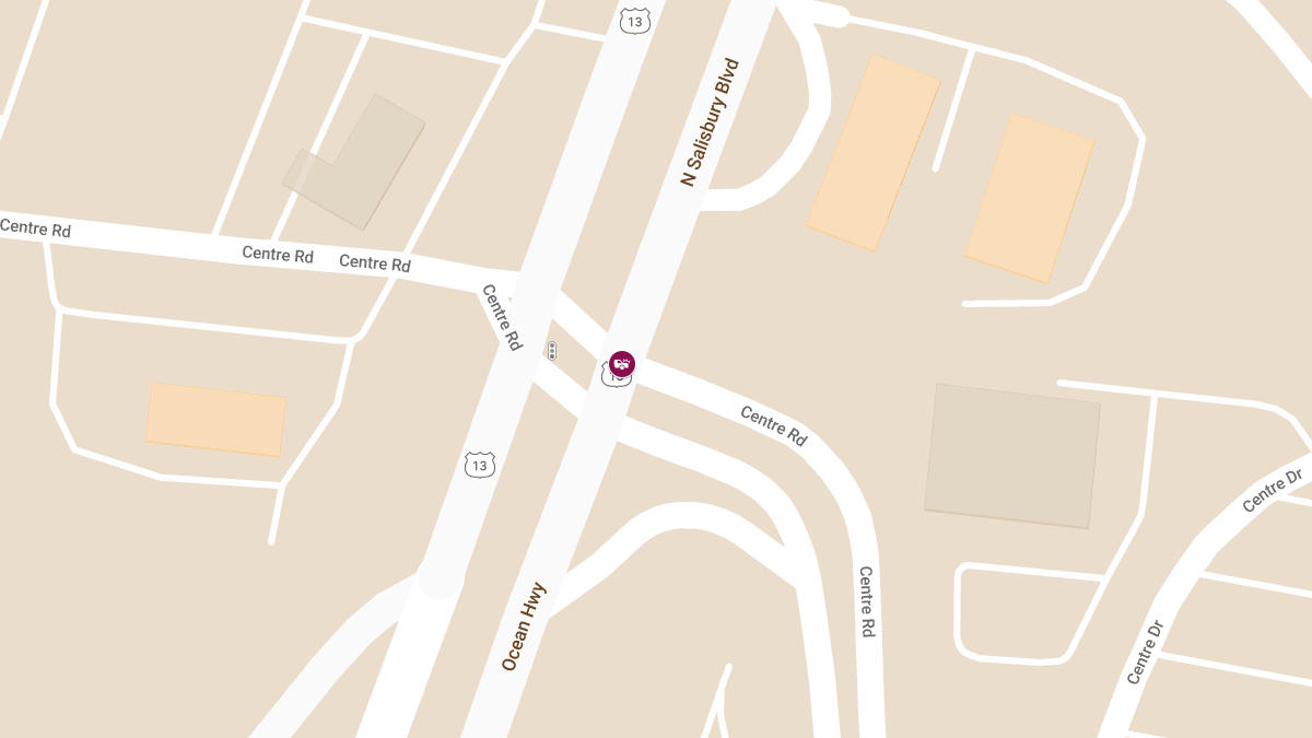 Motor Vehicle Crash with Injuries at N Salisbury Blvd and Centre Rd