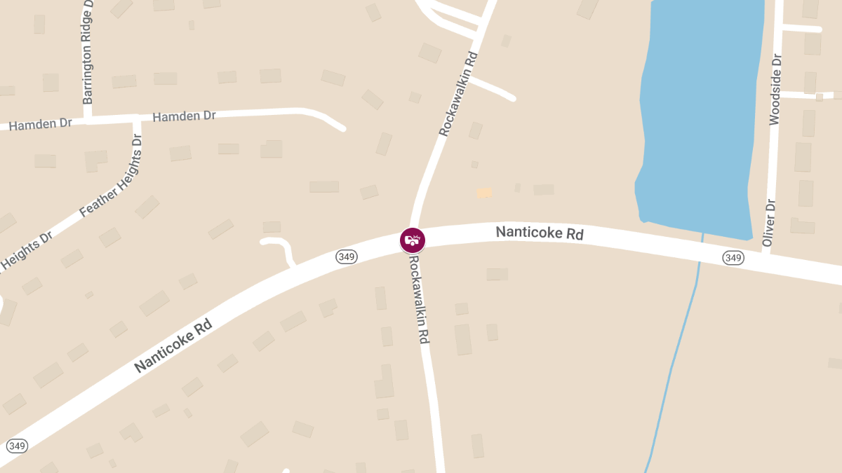 Motor Vehicle Crash with Injuries at Nanticoke Rd & Rockawalkin Rd