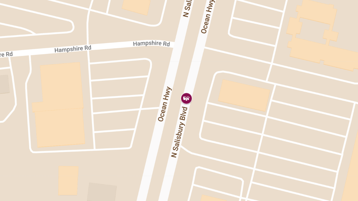 Motor Vehicle Crash with Injuries at Uptown Cheapskate on N Salisbury Blvd