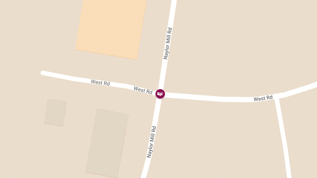Motor Vehicle Crash with Injuries on West Rd
