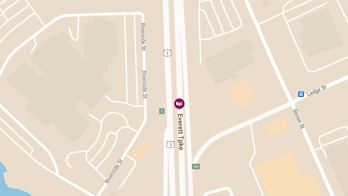 Motor Vehicle Crash with Injury at Everett Turnpike NB Exit 6 Ramp
