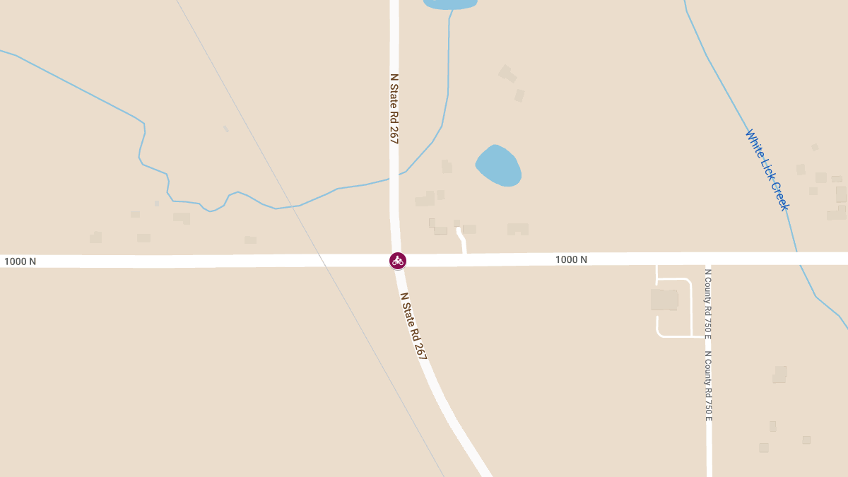 Motorcycle Accident at 1000 N and SR267
