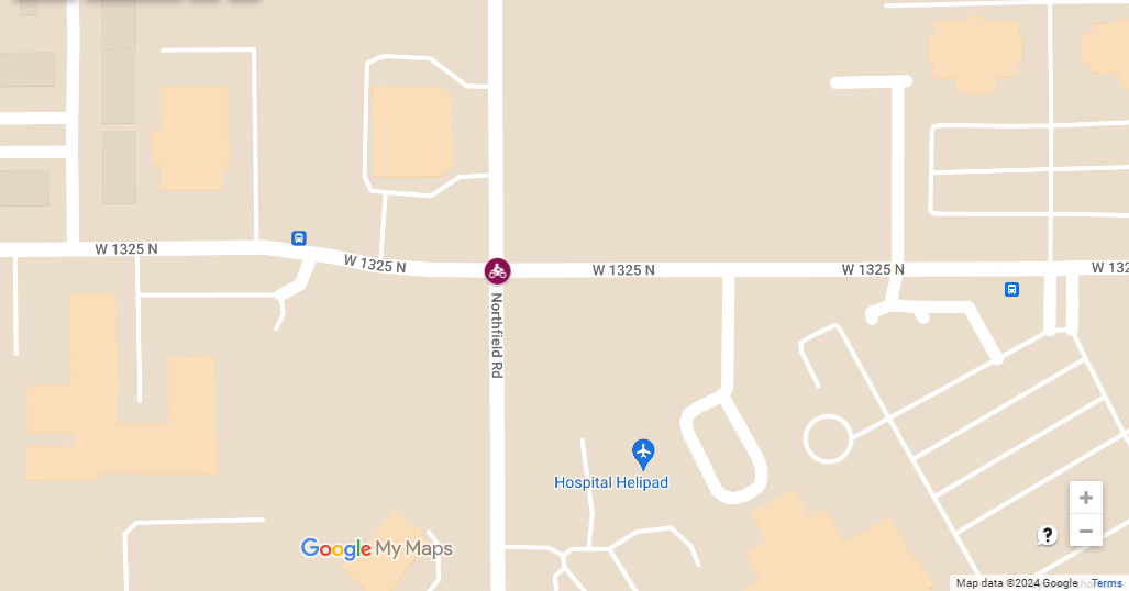Motorcycle Accident at 1325 N & Northfield