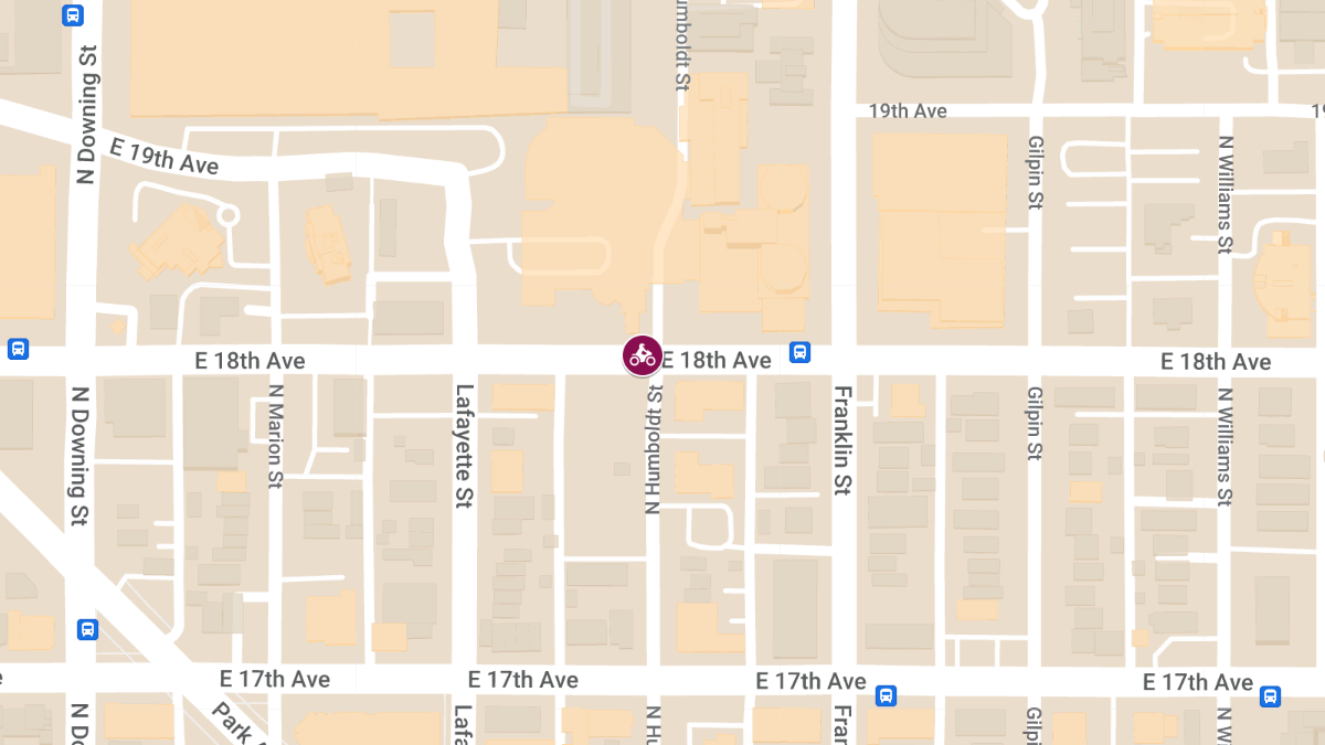 Motorcycle Accident at 18th Ave and N Humboldt causes Injury