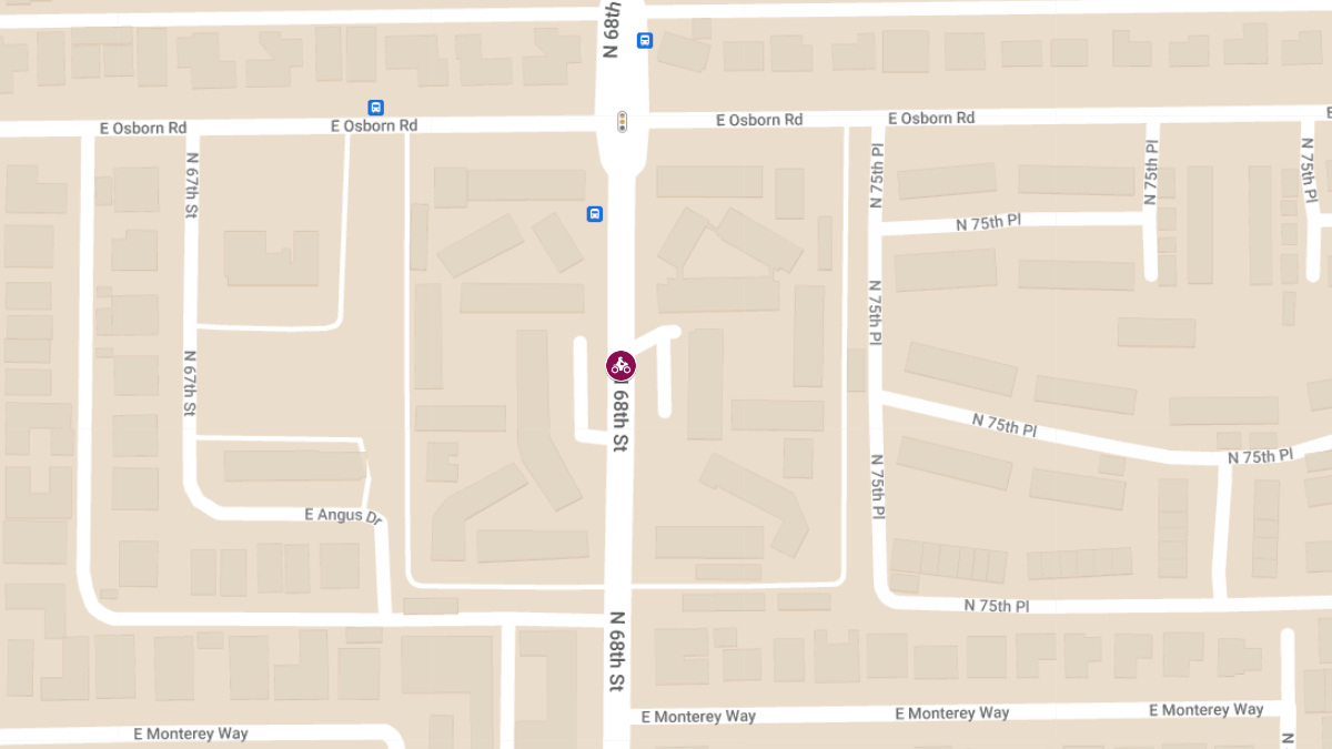 Motorcycle Accident at 68th St South of Osborn Rd