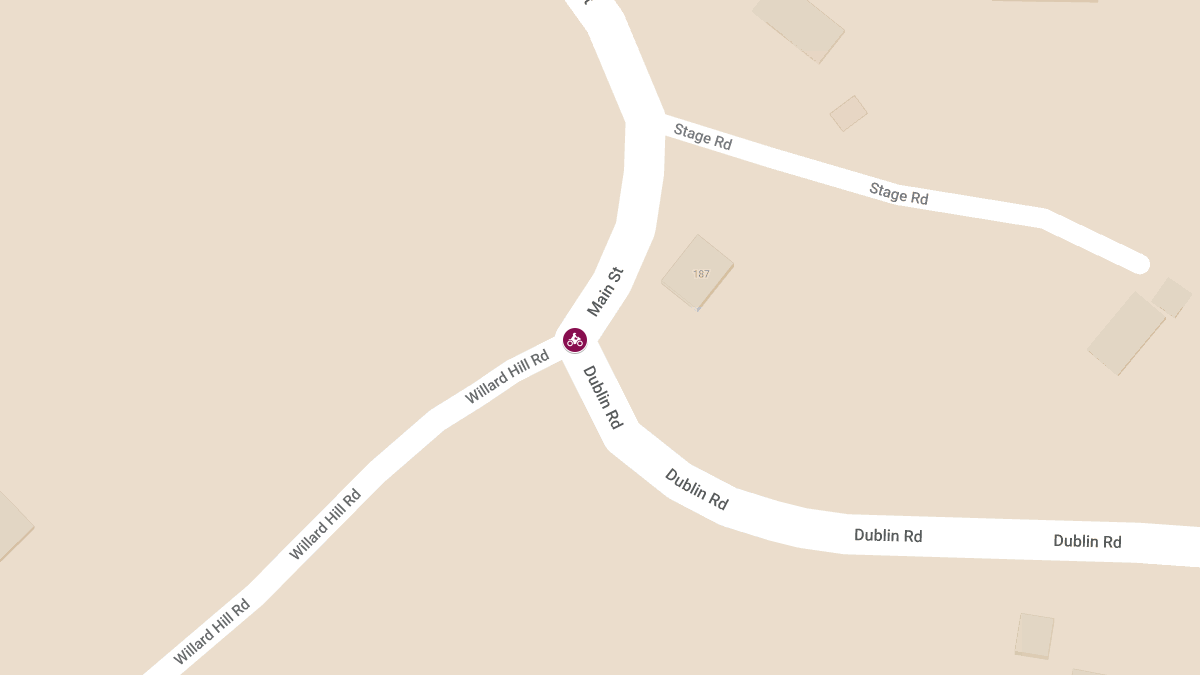 Motorcycle Accident at Dublin Rd and Willard Hill Rd Causes Injuries