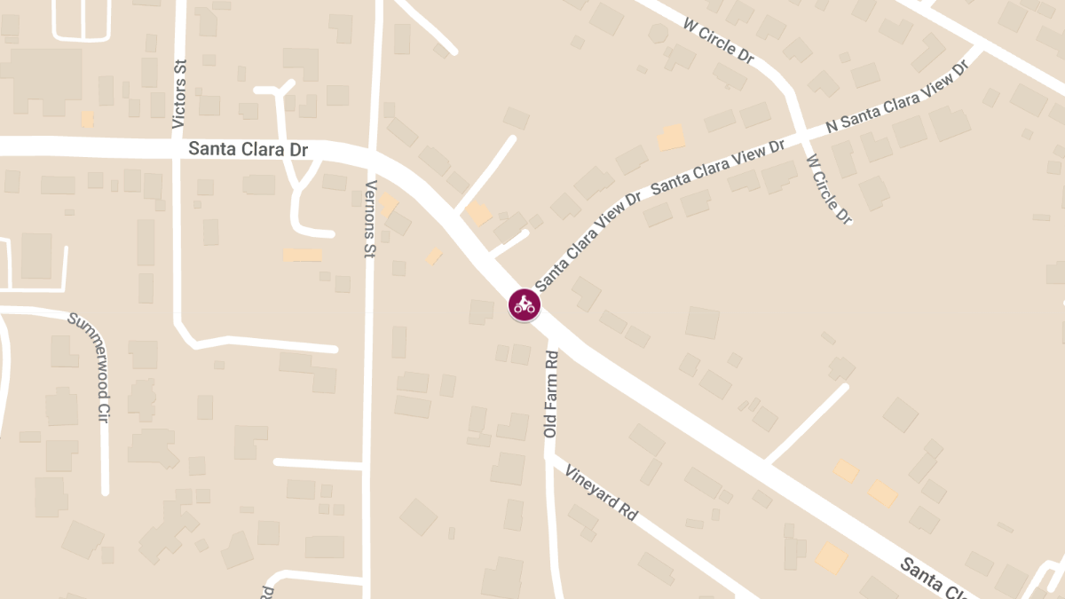 Motorcycle Accident at Santa Clara Dr and Santa Clara View