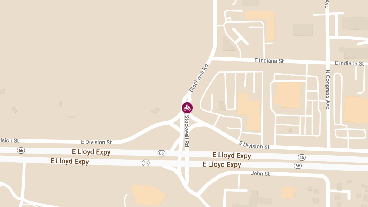 Motorcycle Accident at Stockwell Rd near Division St