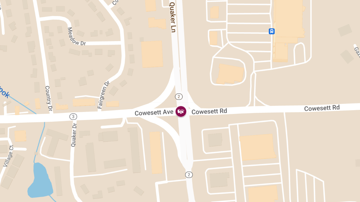 Motorcycle Accident on Cowesett Rd Near Quaker Lane causes Injuries