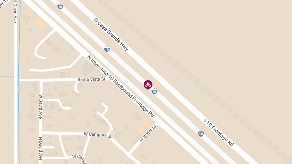 Motorcycle Accident on Interstate 10 near Marana