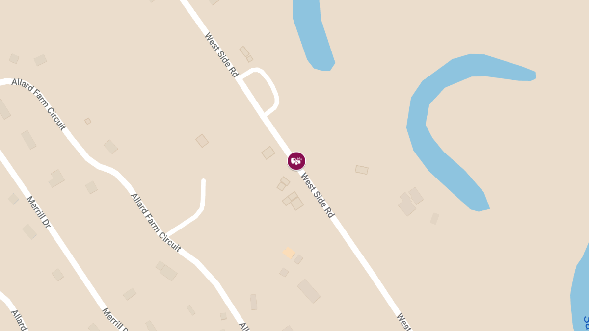 Motorcycle Accident on West Side Rd