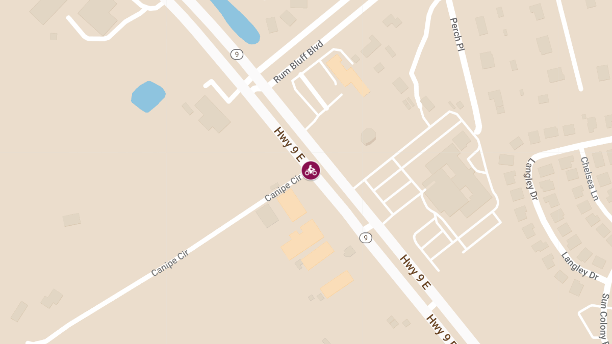 Motorcycle Accident with Critical Injuries at East Highway 9 & Canipe Circle